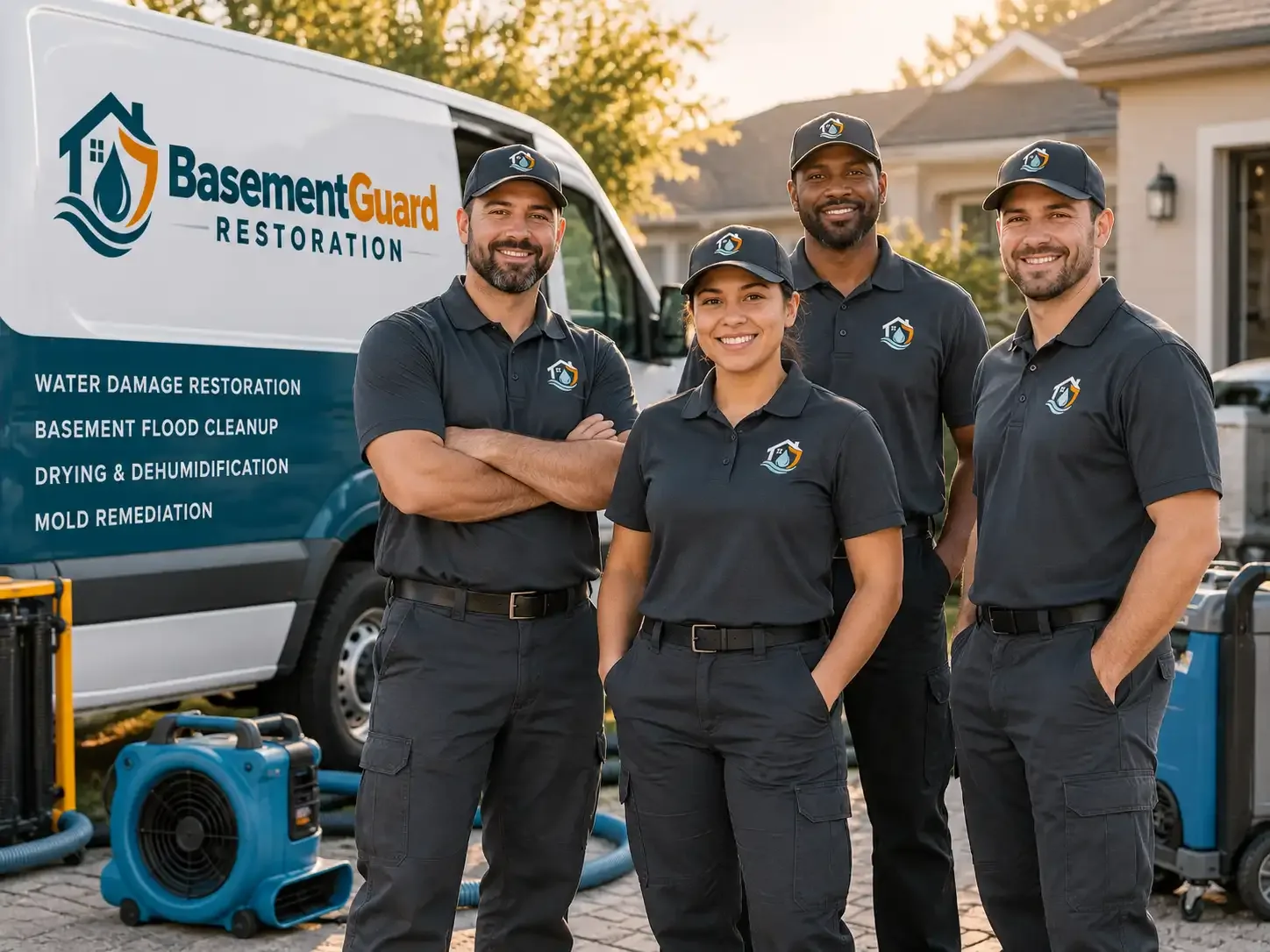Basement Water Damage Restoration company in Vail, IA